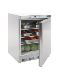Polar Undercounter Fridge Stainless Steel 150Ltr 2