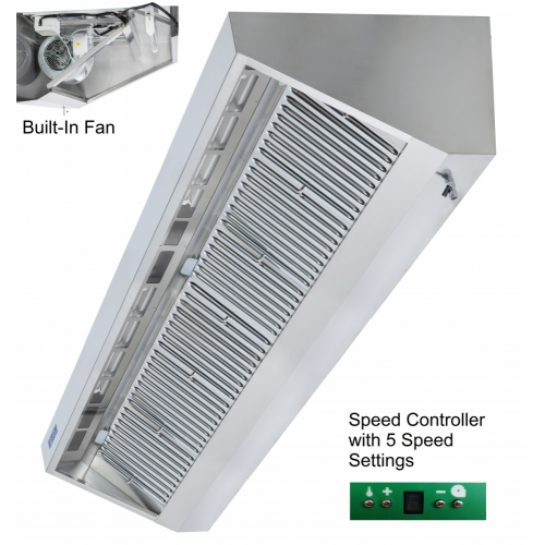 Commercial Extraction Canopy Pack 900 x 2800mm