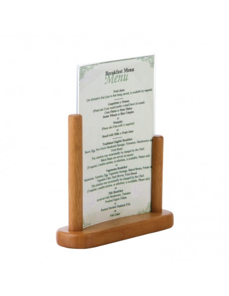 Tabletop Teak Poster Frame