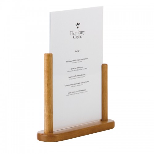 Tabletop Teak Poster Frame