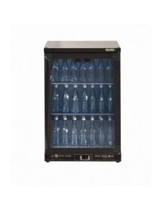 Gamko Bottle Cooler - Single Hinged Door 150 Ltr Black 2