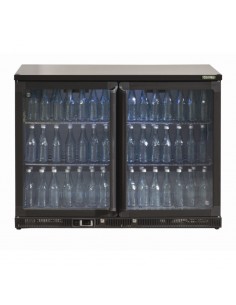 Gamko Bottle Cooler - Double Hinged Door 275 Ltr Black 2