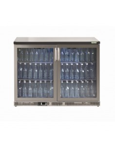 Gamko Bottle Cooler - Double Hinged Door 275 Ltr Stainless Steel 2