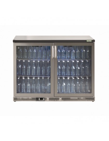 Gamko Bottle Cooler - Double Hinged Door 275 Ltr Stainless Steel