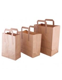 Recycled Medium Brown Paper Bags 2