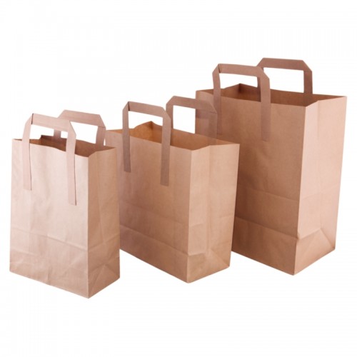 Recycled Large Brown Paper Bags