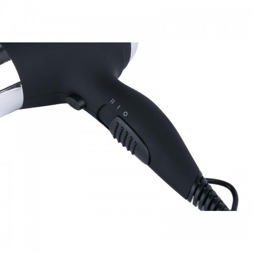 Deluxe Black & Chrome 1800w Hairdryer