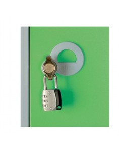 Five Door Locker Green Padlock 2
