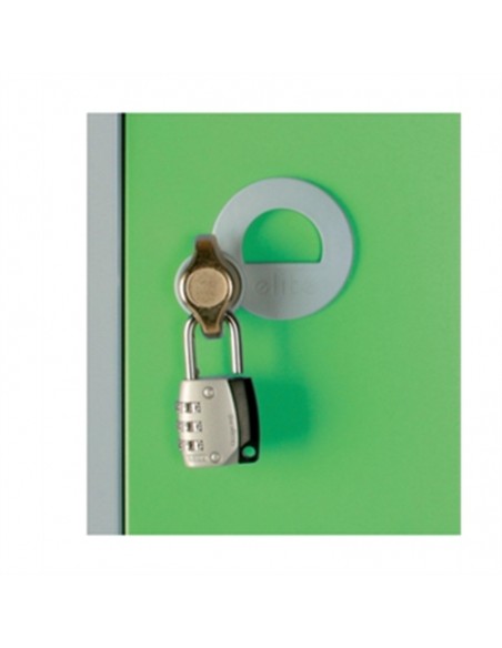 Five Door Locker Green Padlock