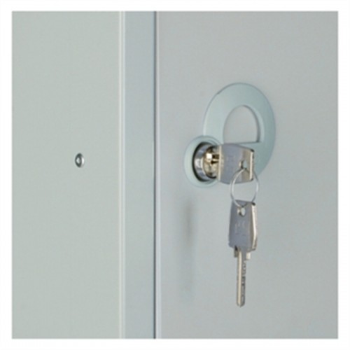 Five Door Locker Mid Grey Door Camlock