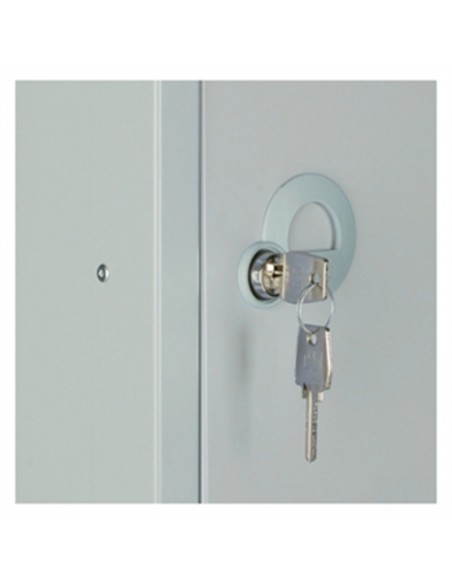 Five Door Locker Mid Grey Door Camlock