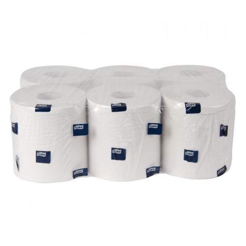 Tork Centrefeed Wiper Dispenser Refill White 6 Pack