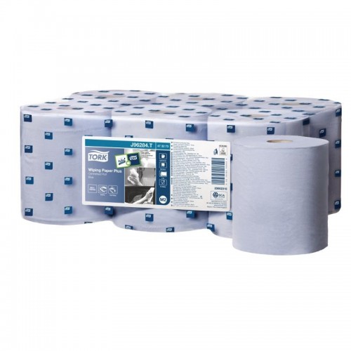 Tork Centrefeed Wiper Dispenser Refill Blue 6 Pack