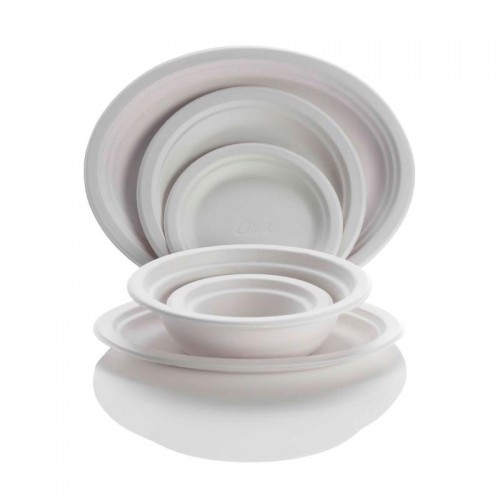 Disposable Round Bowl White 16oz