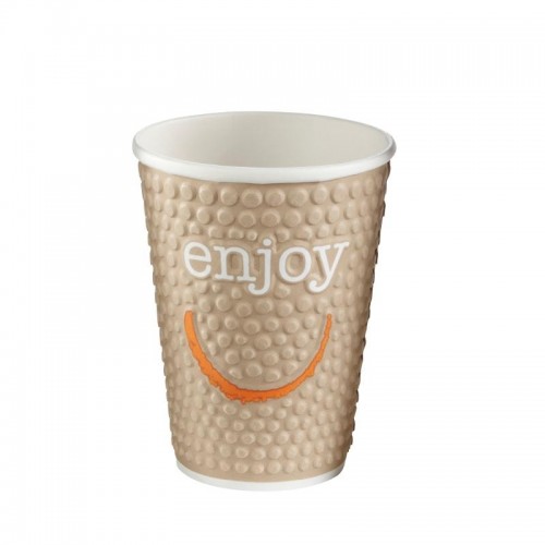Huhtamaki Enjoy Double Wall Disposable Hot Cups 12oz