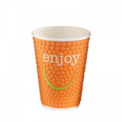 Huhtamaki Enjoy Double Wall Disposable Hot Cups 12oz