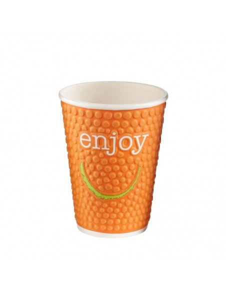 Huhtamaki Enjoy Double Wall Disposable Hot Cups 12oz