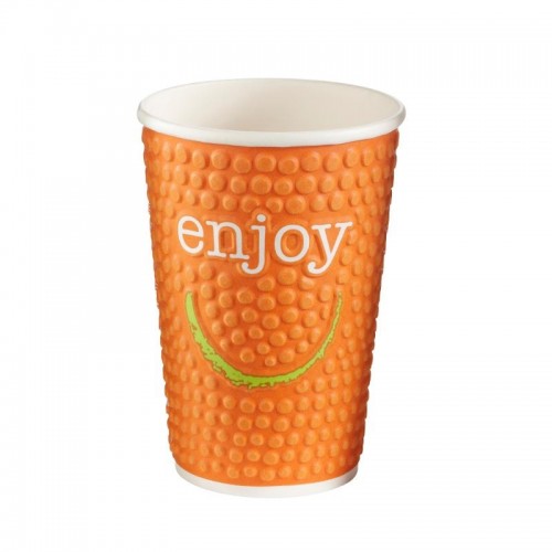 Huhtamaki Enjoy Double Wall Disposable Hot Cups 16oz