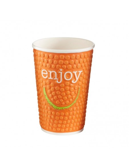 Huhtamaki Enjoy Double Wall Disposable Hot Cups 16oz