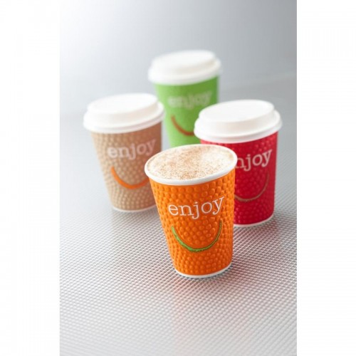 Huhtamaki Enjoy Double Wall Disposable Hot Cups 16oz