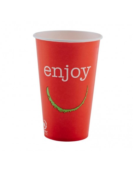 Huhtamaki Enjoy Paper Cold Cups 16oz