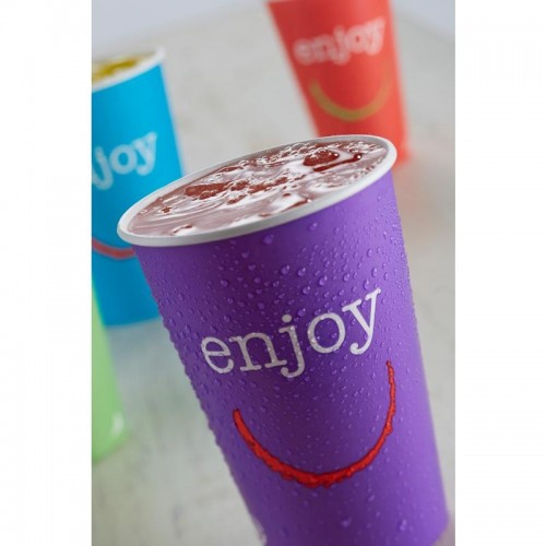 Huhtamaki Enjoy Paper Cold Cups 16oz