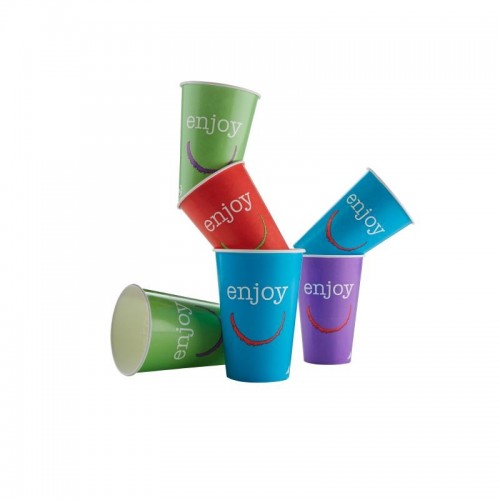 Huhtamaki Enjoy Paper Cold Cups 16oz