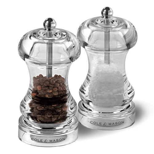 Cole & Mason Precision Capstan 145 Acrylic Salt Mill