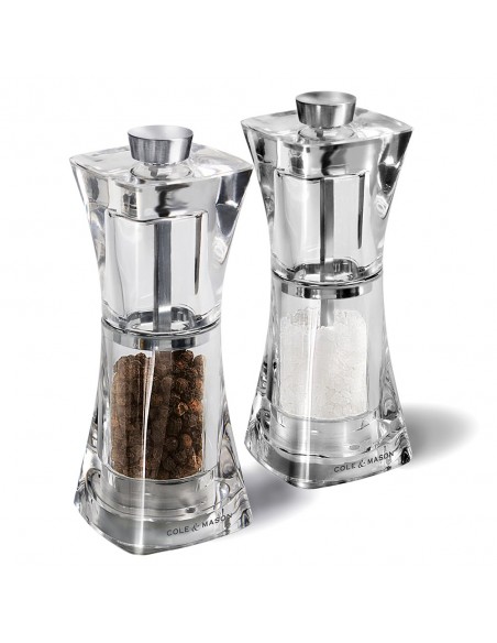 Cole & Mason Precision Crystal Acrylic Salt Mill