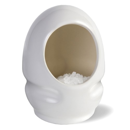 Cole & Mason White Ceramic Salt Keeper