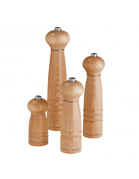 Cole & Mason Precision Windsor Beech Wood Pepper Mill 120mm