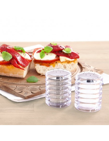 Cole & Mason Beehive Acrylic Salt & Pepper Shaker Set