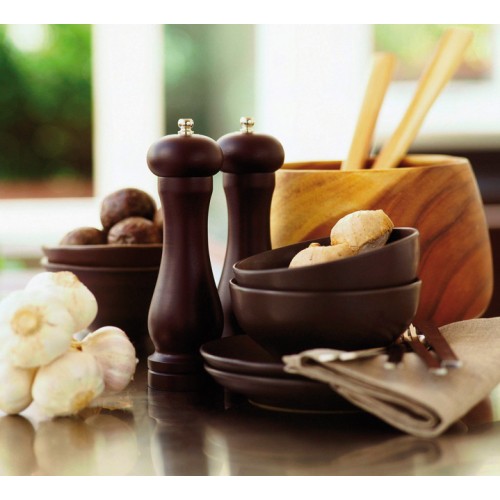 Cole & Mason Precision Forest Capstan Dark Wood Salt Mill 120mm