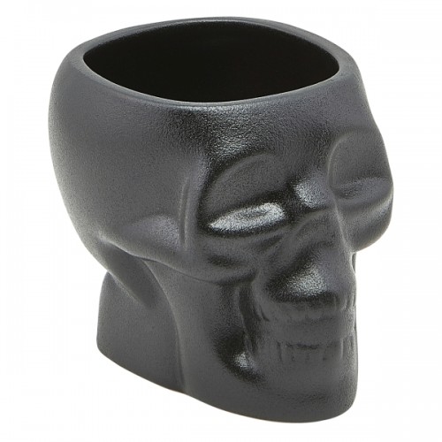 Cast Iron Effect Tiki Skull Mug 40cl/14oz - Pack of 6