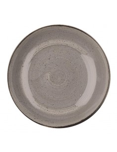 Churchill Stonecast Coupe Large Bowl Peppercorn Grey 304mm