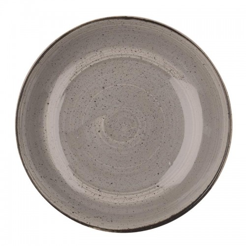 Churchill Stonecast Coupe Large Bowl Peppercorn Grey 304mm