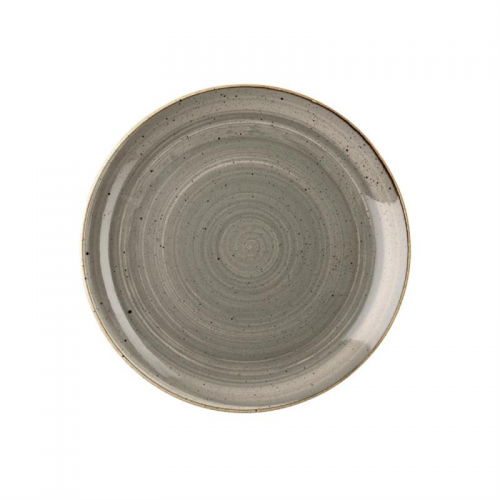 Churchill Stonecast Coupe Plate Grey 288mm