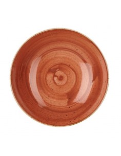 Churchill Stonecast Evolve Coupe Bowl Spiced Orange 247mm