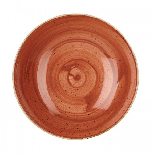 Churchill Stonecast Evolve Coupe Bowl Spiced Orange 247mm