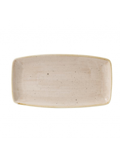 Churchill Stonecast Oblong Plate Nutmeg 350x185mm