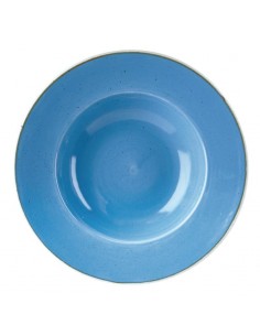 Churchill Super Vitrified Stonecast Cornflower Blue Oval Plate 277mm