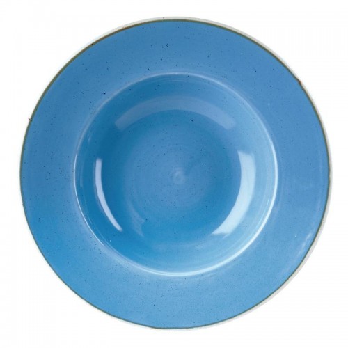 Churchill Super Vitrified Stonecast Cornflower Blue Oval Plate 277mm