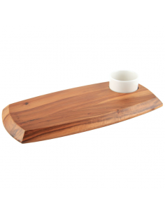 Classic Athena Serving Board 1 Sauce Bowls
