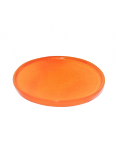 Colourful Terracotta 37cm Platter Tangerine (Pack of 4)