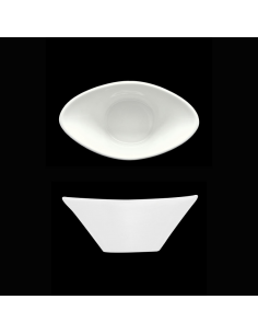 Creme Miniature Conical Bowl 10.7 x 6.3 x 4.4cm (Pack of 12)