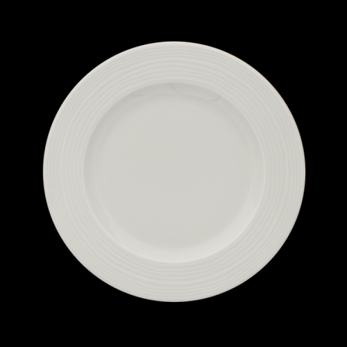 Crème Rousseau Rim Plate 25.4cm / 10in (Pack of 12)