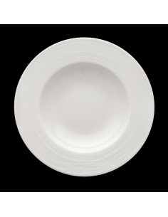 Crème Rousseau Rimmed Bowl 30cm / 12in (Pack of 6)