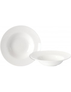 Deep Winged Pasta Bowl 25.5cm/10" 48cl/17oz - Pack of 4