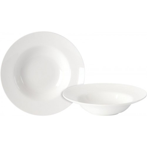 Deep Winged Pasta Bowl 25.5cm/10" 48cl/17oz - Pack of 4