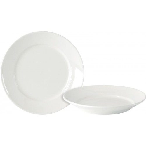 Deep Winged Plate 28.5cm / 11.25" - Pack of 3